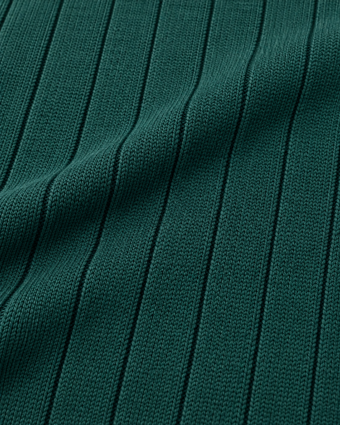 Emerald Green - Column Zip Pullover