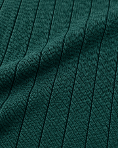 Emerald Green - Column Zip Pullover