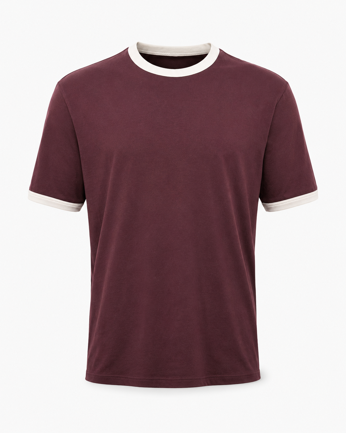 Crimson Burgundy - Ringer Tee