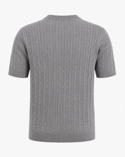 Ash Grey - Cable Knit