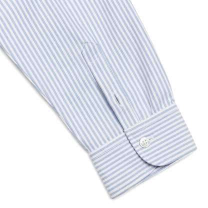 Sky Blue - Pinstriped Shirt