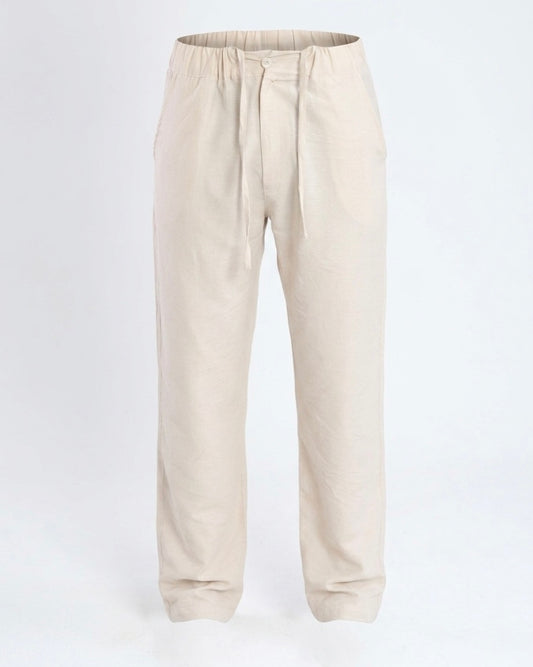 Dune Beige – Linen Pants