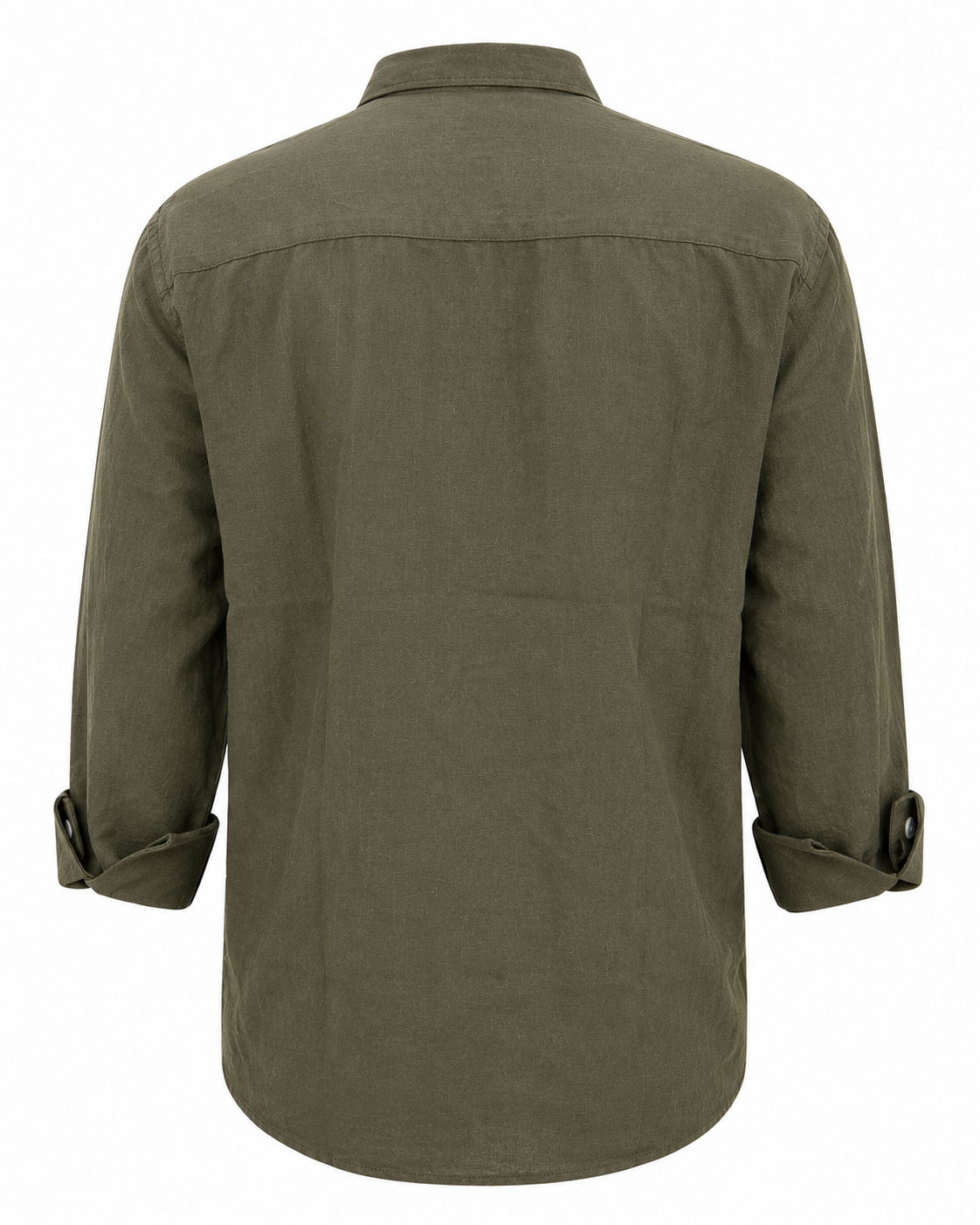 Olive Green – Long Sleeve Linen