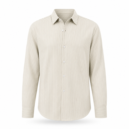 Dune Beige - Pinstriped Shirt
