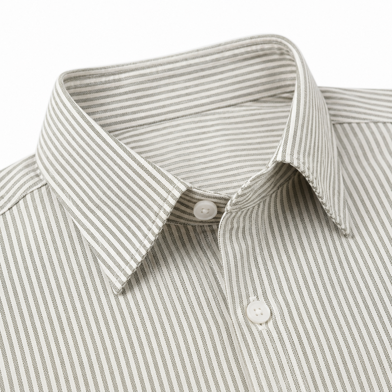 Mint Green - Pinstriped Shirt