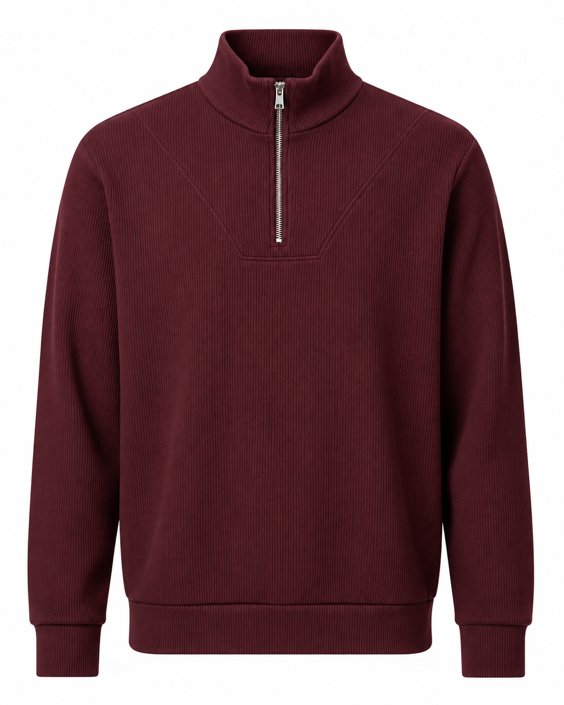 Crimson Burgundy Quarter Zip