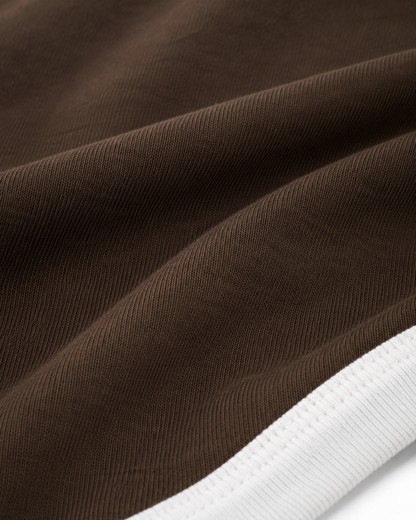 Tobacco Brown - Ringer Tee