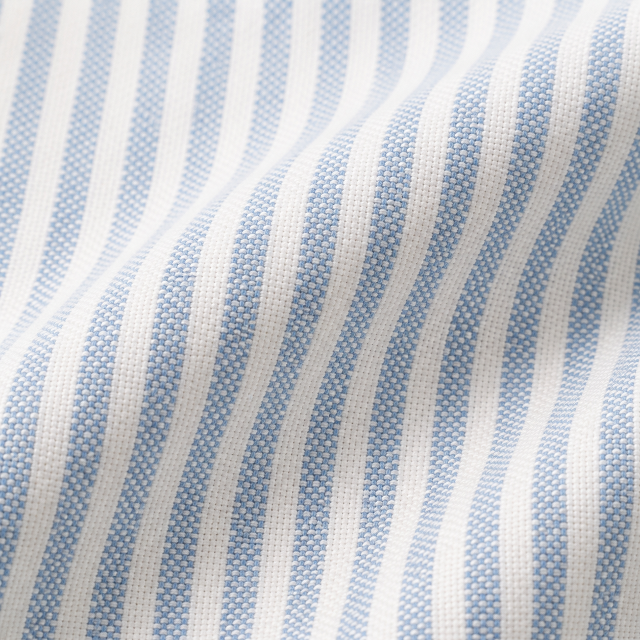 Sky Blue - Pinstriped Shirt