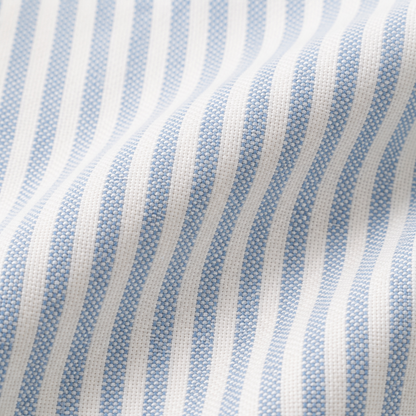 Sky Blue - Pinstriped Shirt