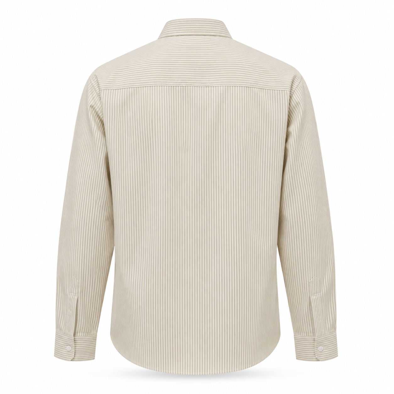 Dune Beige - Pinstriped Shirt