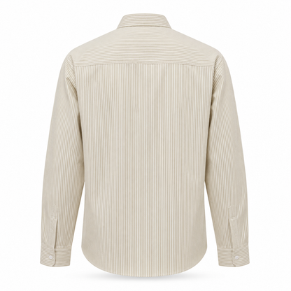 Dune Beige - Pinstriped Shirt