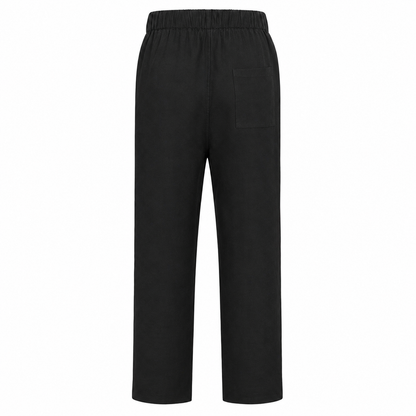 Premium Midnight Black – Linen Pants