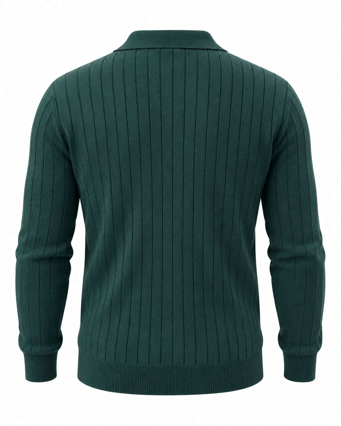 Emerald Green - Column Zip Pullover