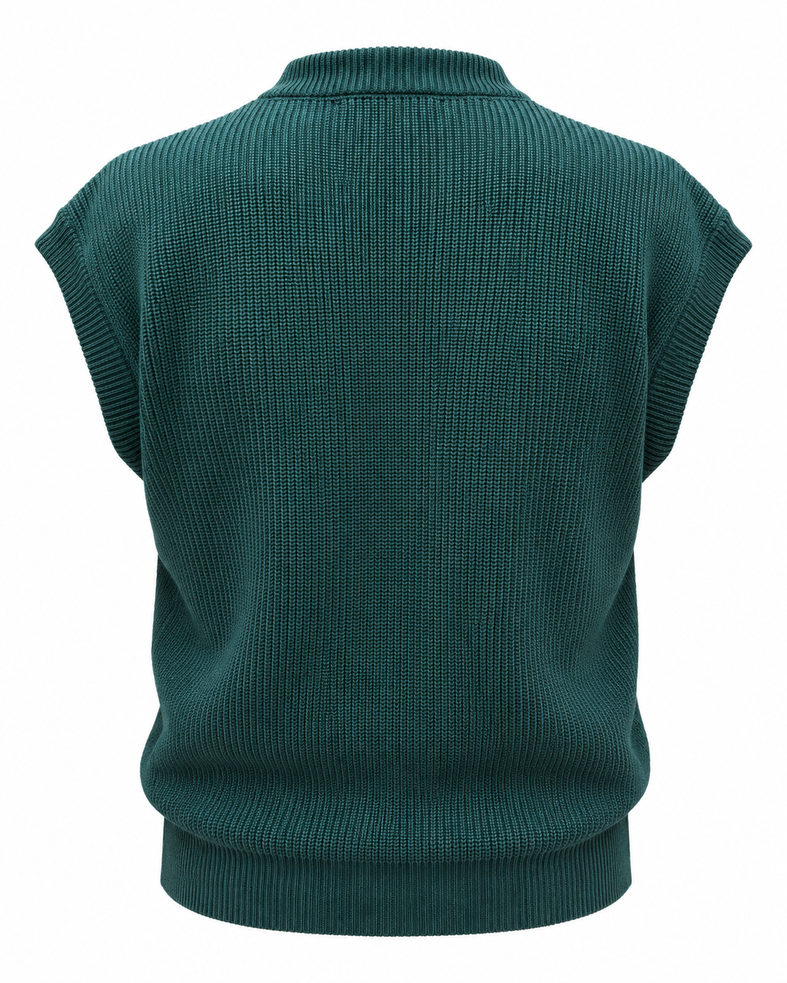 Emerald Green V-neck Gilet