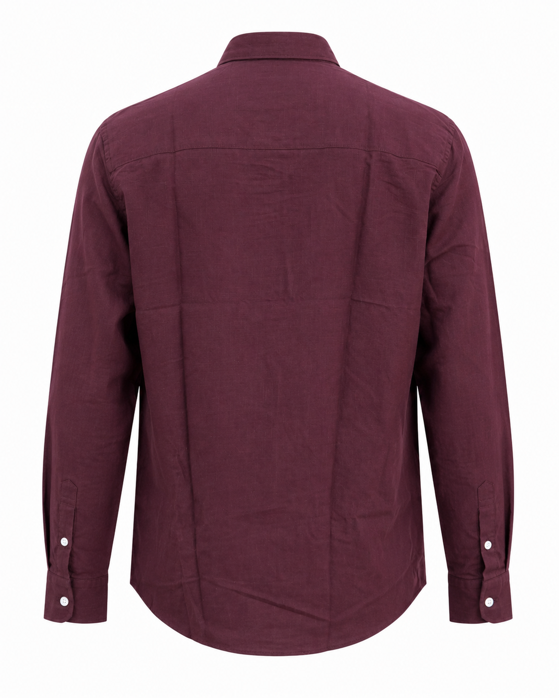 Crimson Burgundy – Long Sleeve Linen