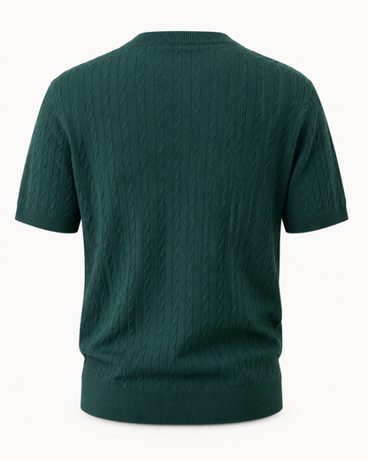 Emerald Green - Cable Knit