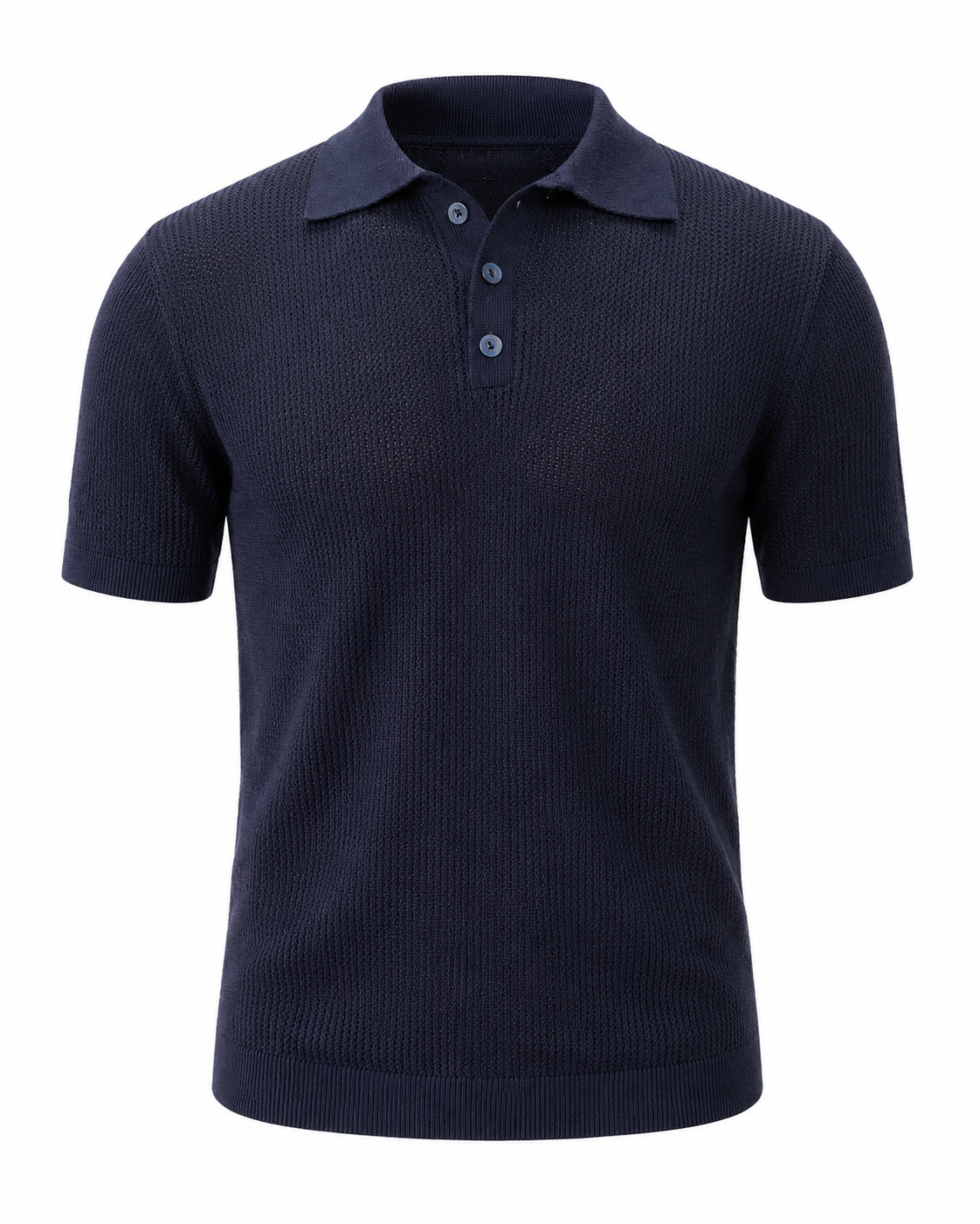 Navy Blue - Costa Knit Polo