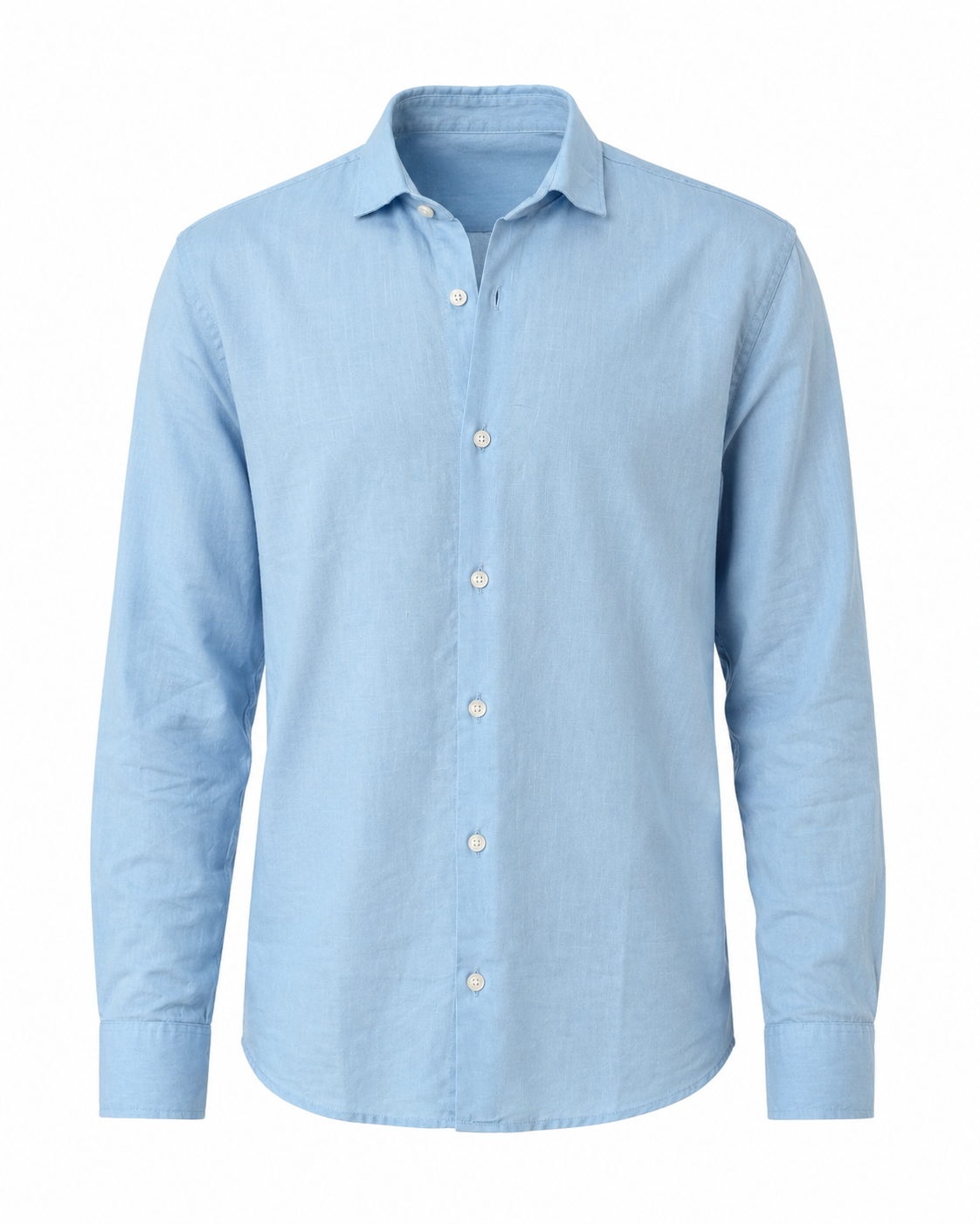 Sky Blue – Long Sleeve Linen