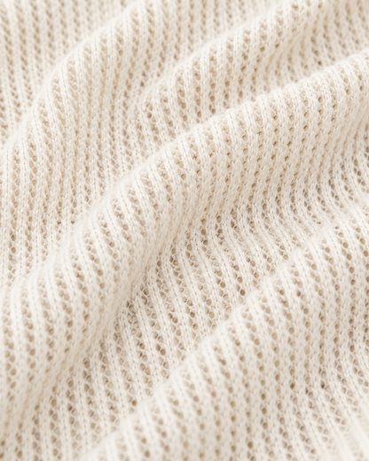 Pearl White - Costa Knit Polo