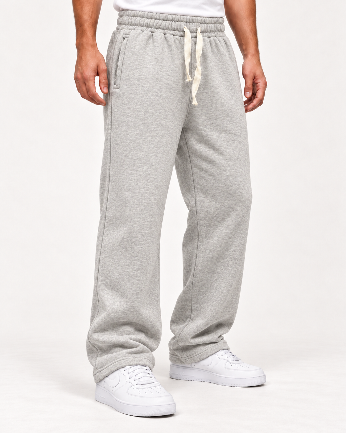 Sky Grey - Premium Sweatpants
