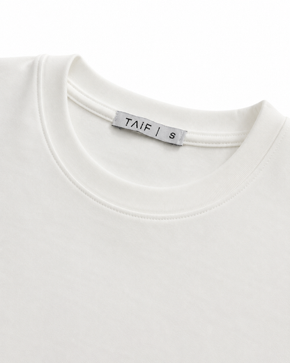 Basic White - Ringer Tee
