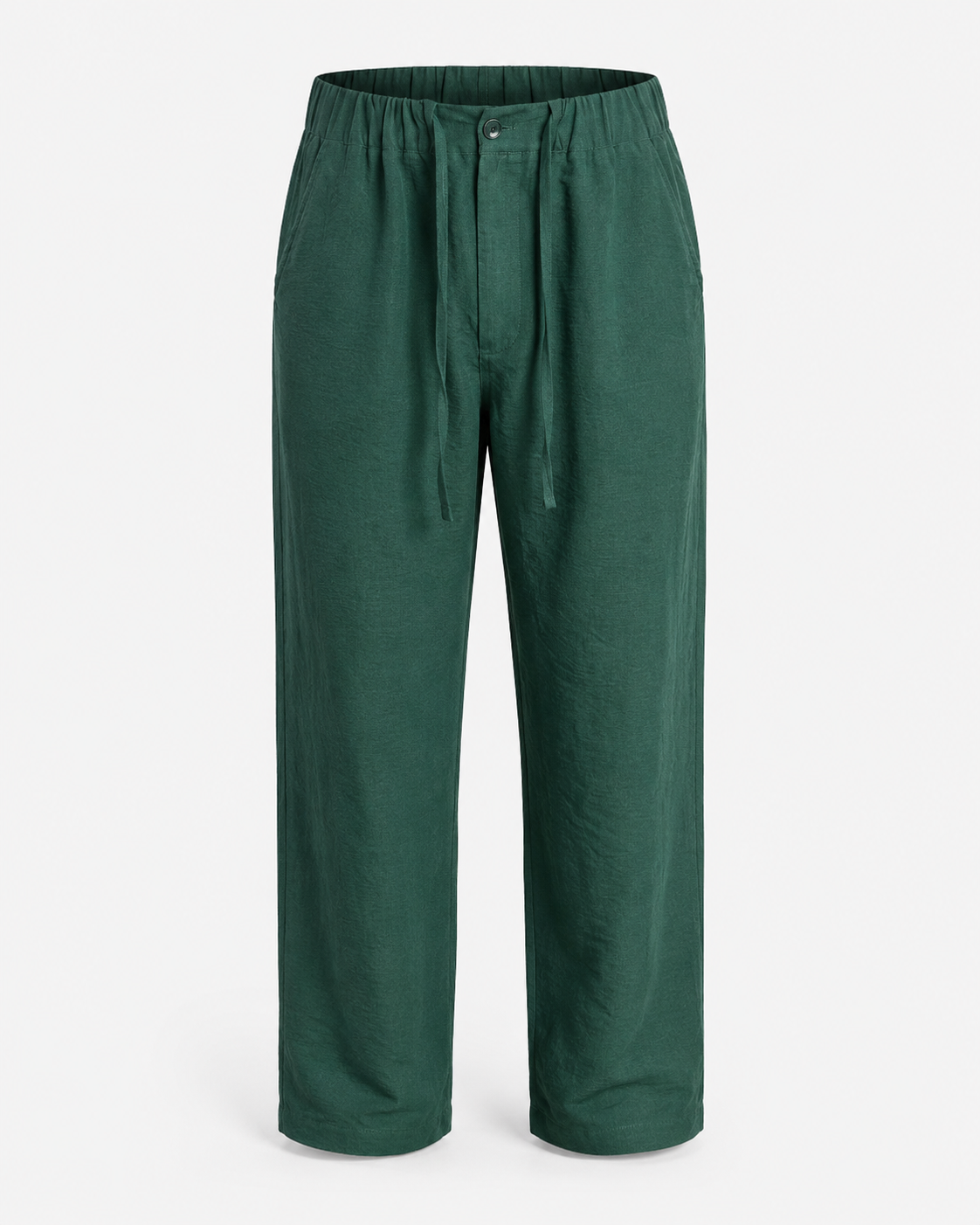 Emerald Green – Linen Pants