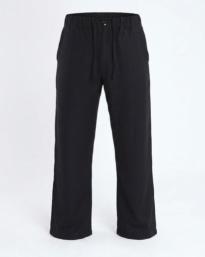Midnight Black – Linen Pants