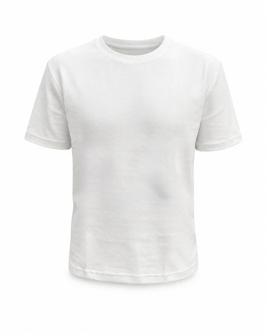 Basic White - Ringer Tee