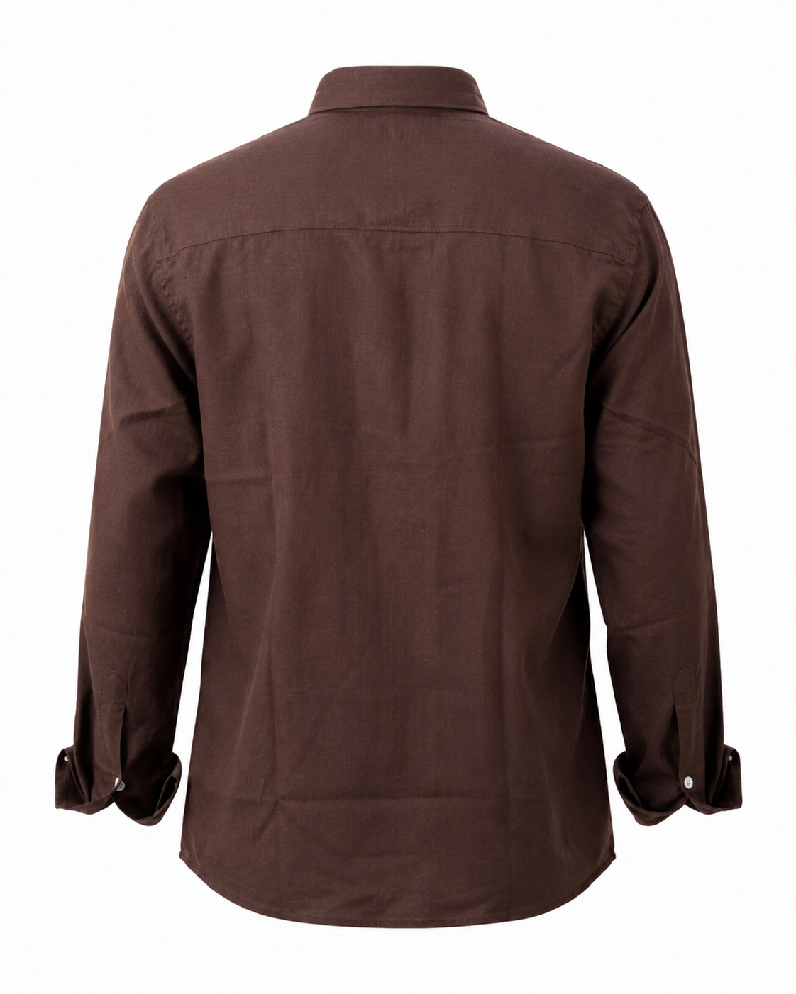 Tobacco Brown – Long Sleeve Linen
