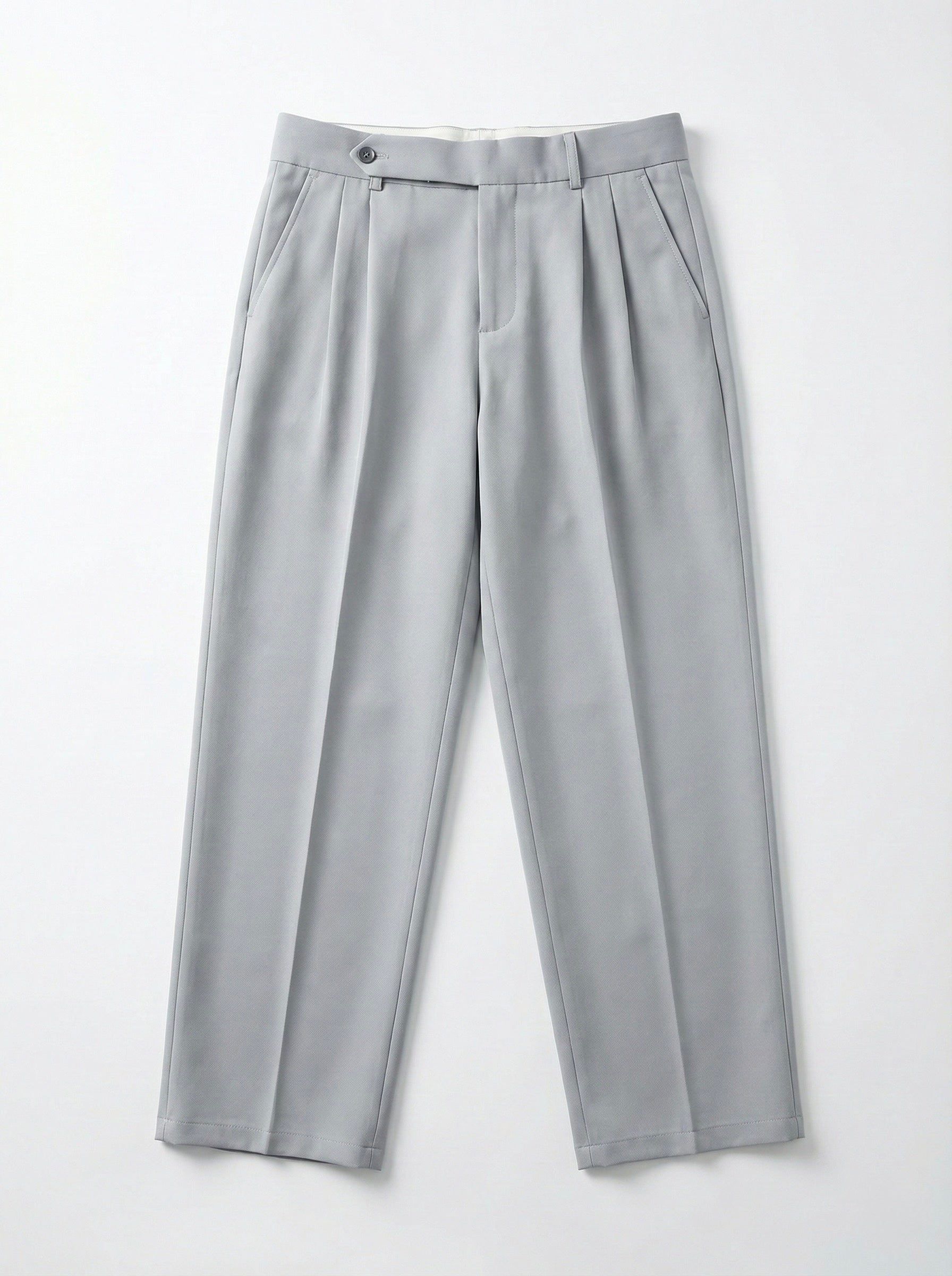 Urban Grey - Italian Pleated Pants – Taif Cai