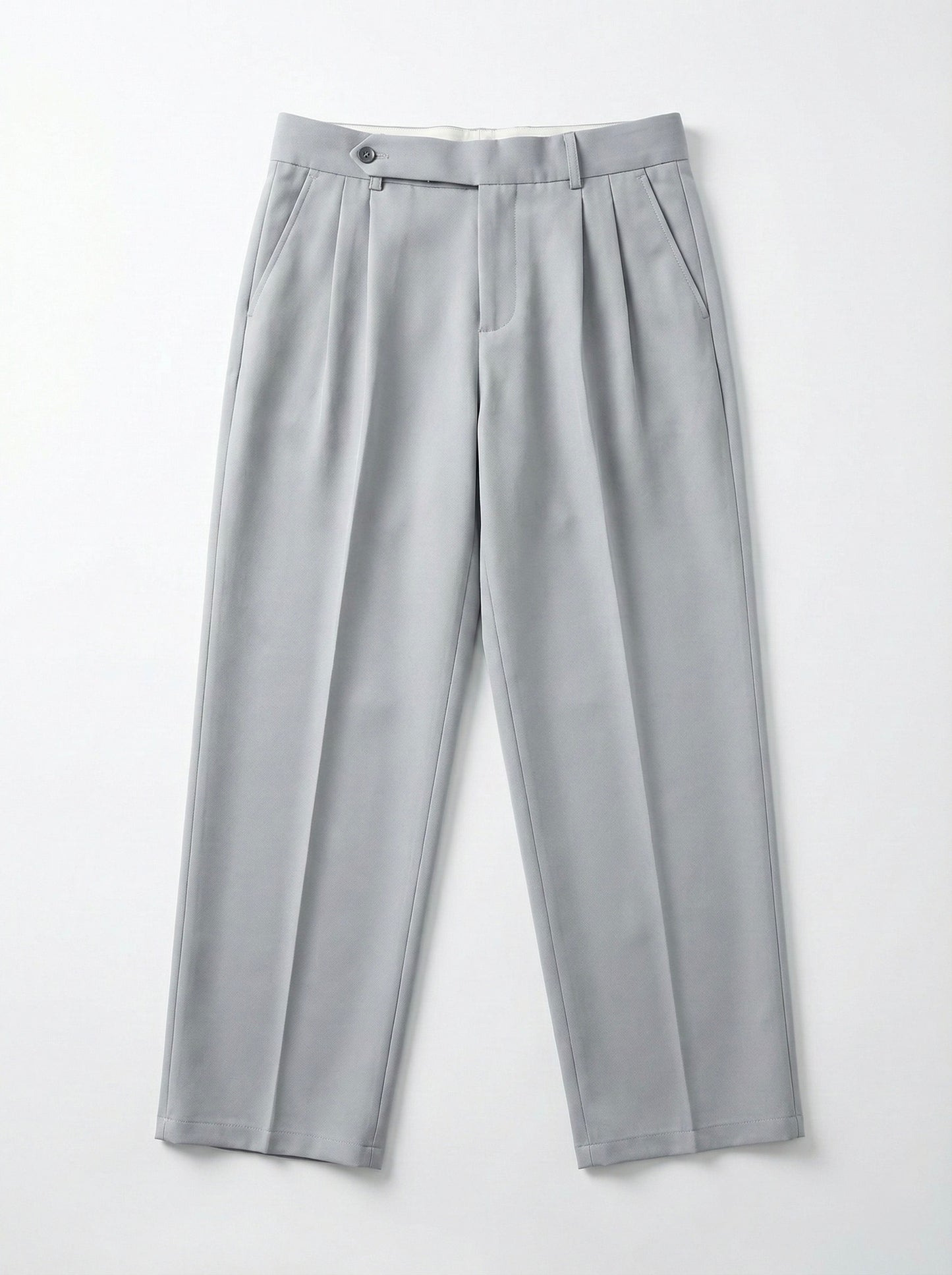 Urban Grey - Italian Pleated Pants