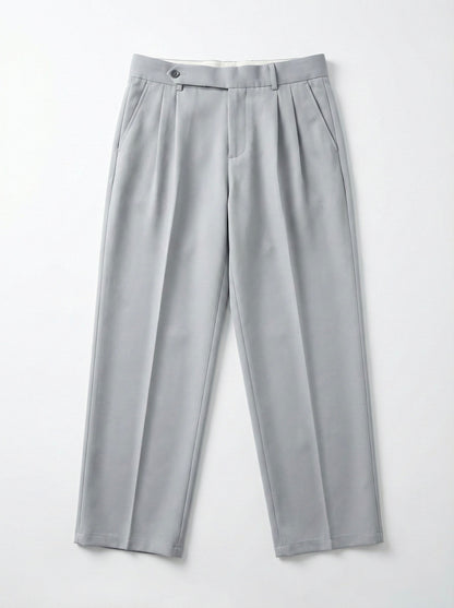 Urban Grey - Italian Pleated Pants