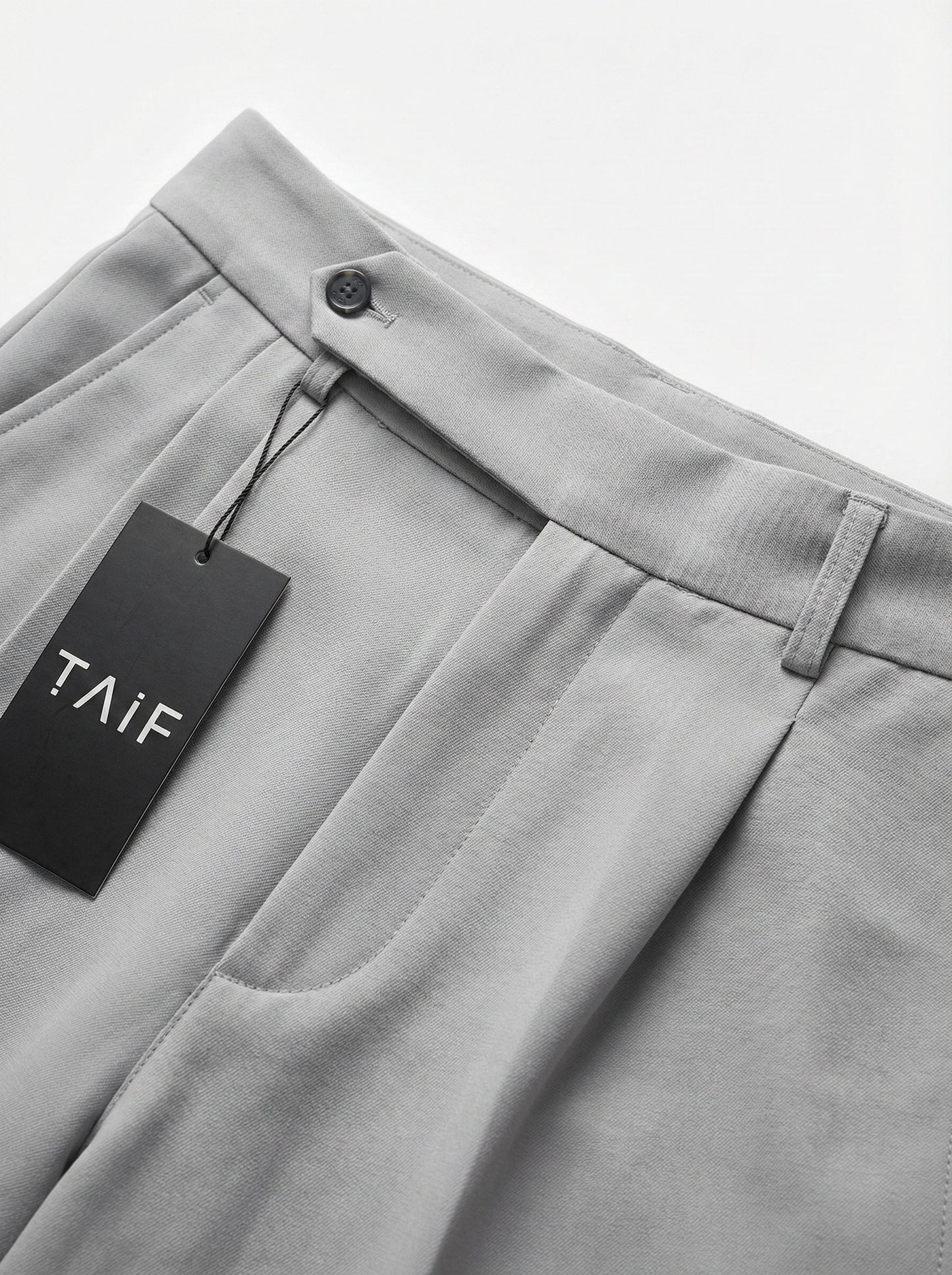 Urban Grey - Italian Pleated Pants