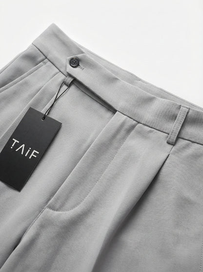 Urban Grey - Italian Pleated Pants
