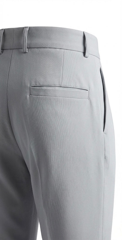 Urban Grey - Italian Pleated Pants