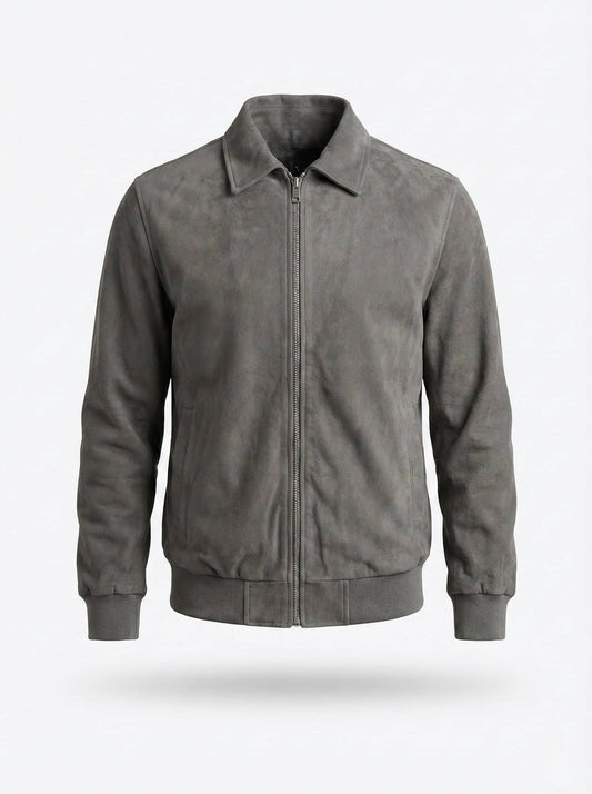 Urban Grey Suede Jacket