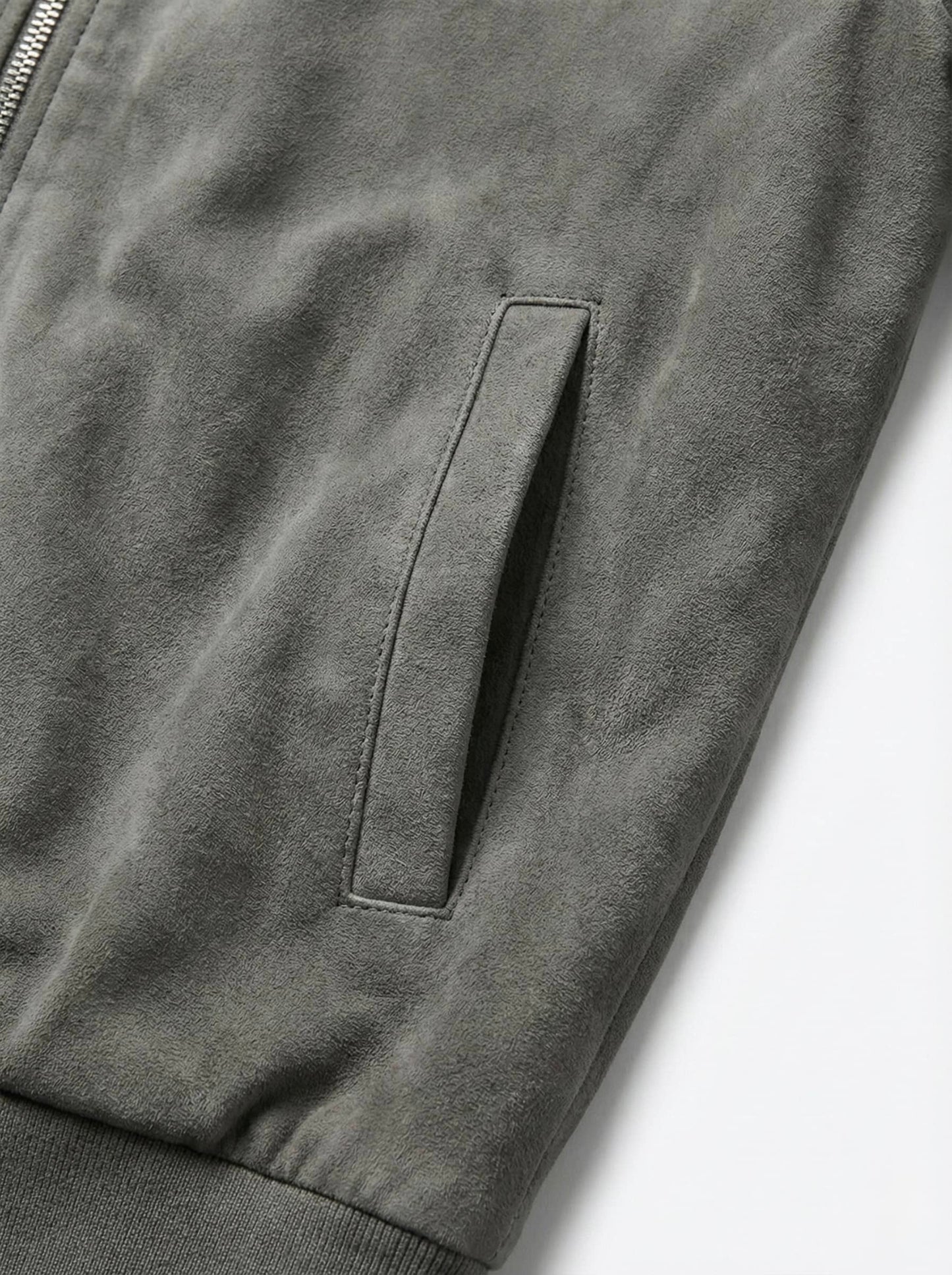 Urban Grey Suede Jacket