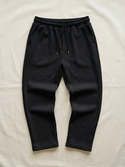 Midnight Black Ribbed pants