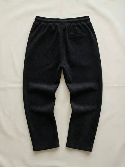 Midnight Black Ribbed pants
