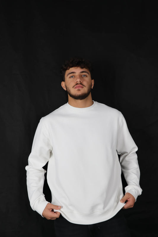 Pearl White Crew Neck