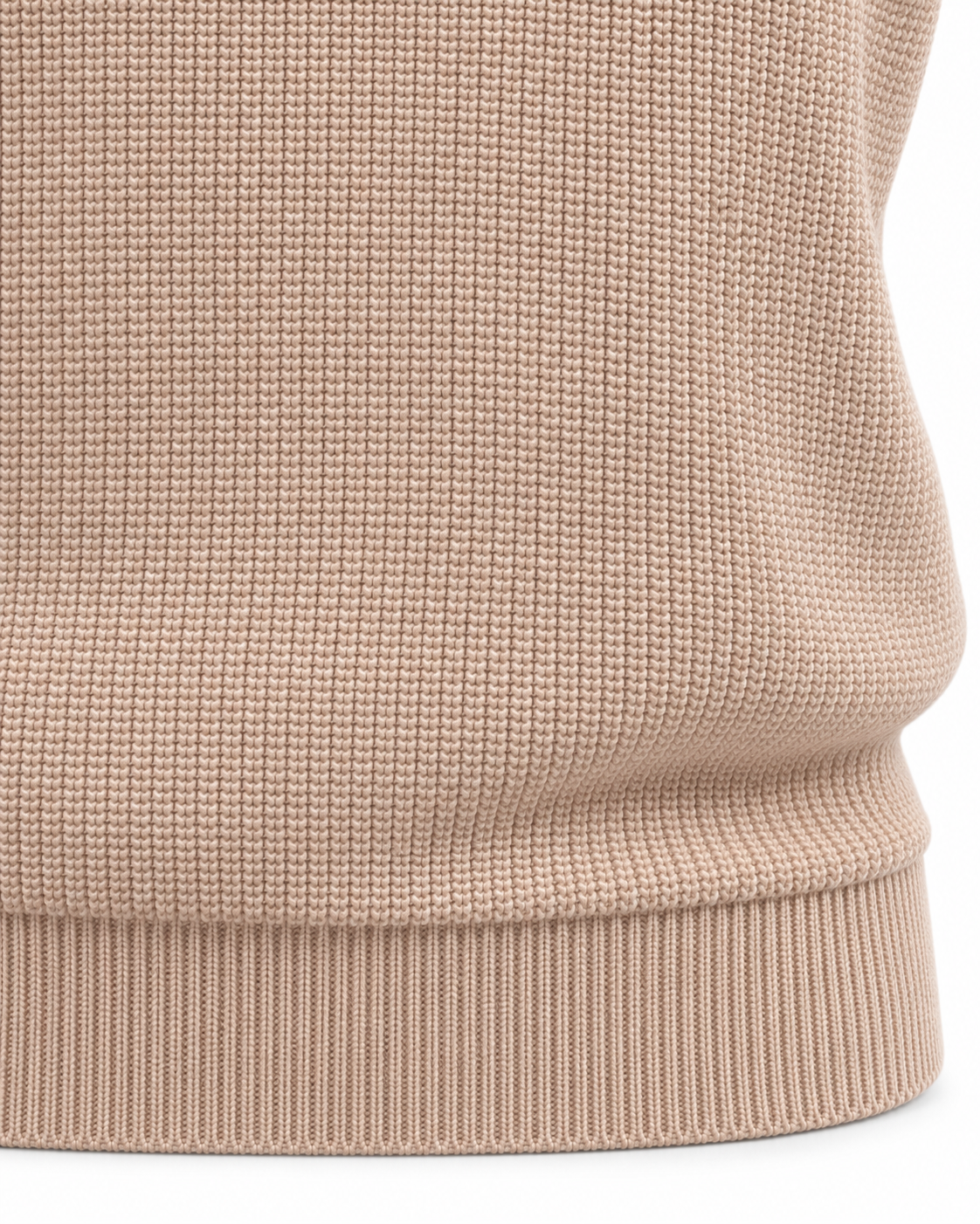 Dune Beige V-neck Gilet